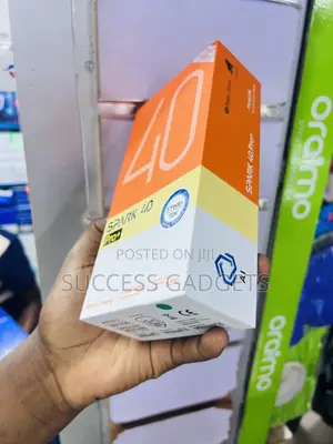 New Tecno Spark 40 Pro+ 256 GB Black