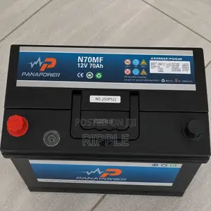 70Ah Panapower N70MF Maintenance Free Car Battery 12V