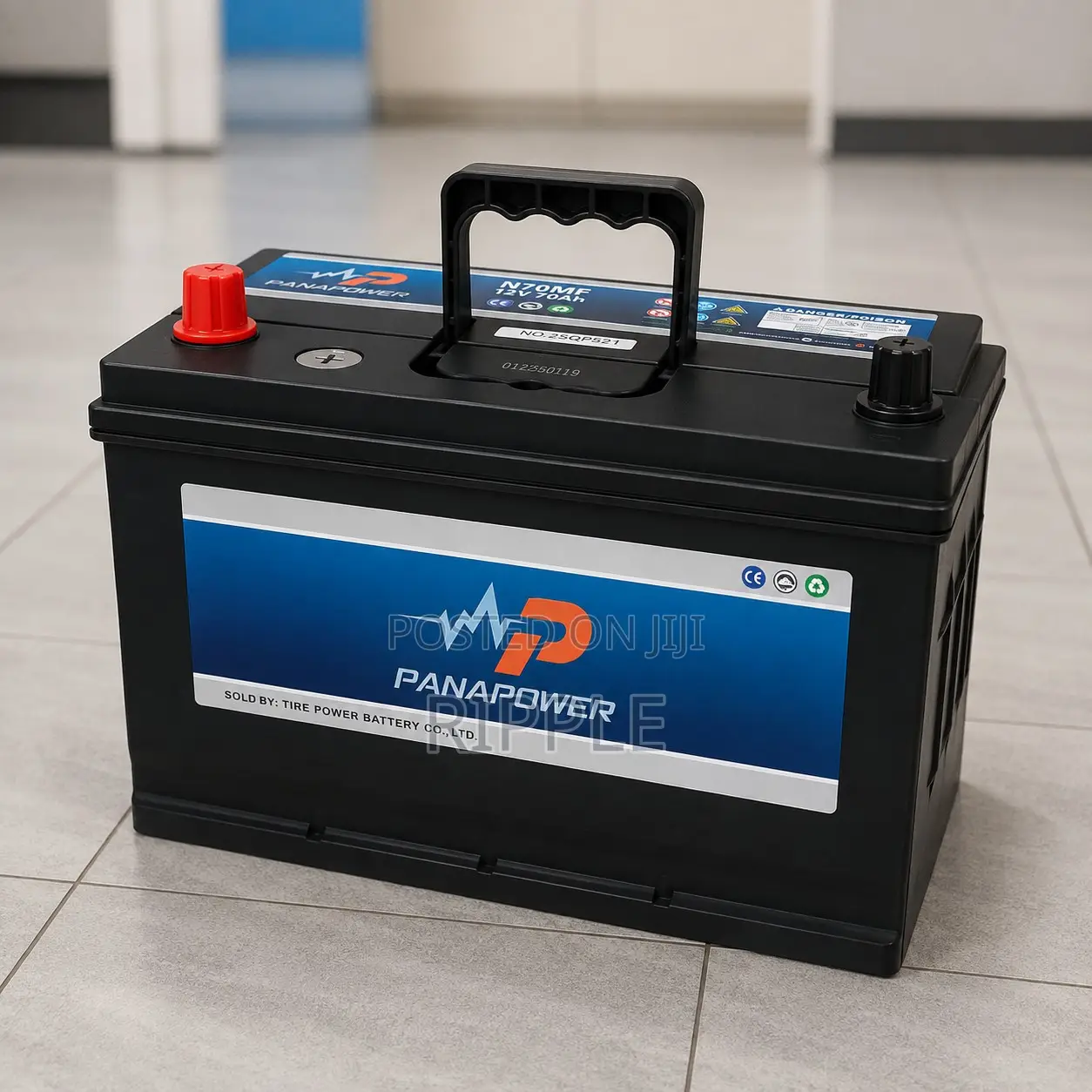 70Ah Panapower N70MF Maintenance Free Car Battery 12V