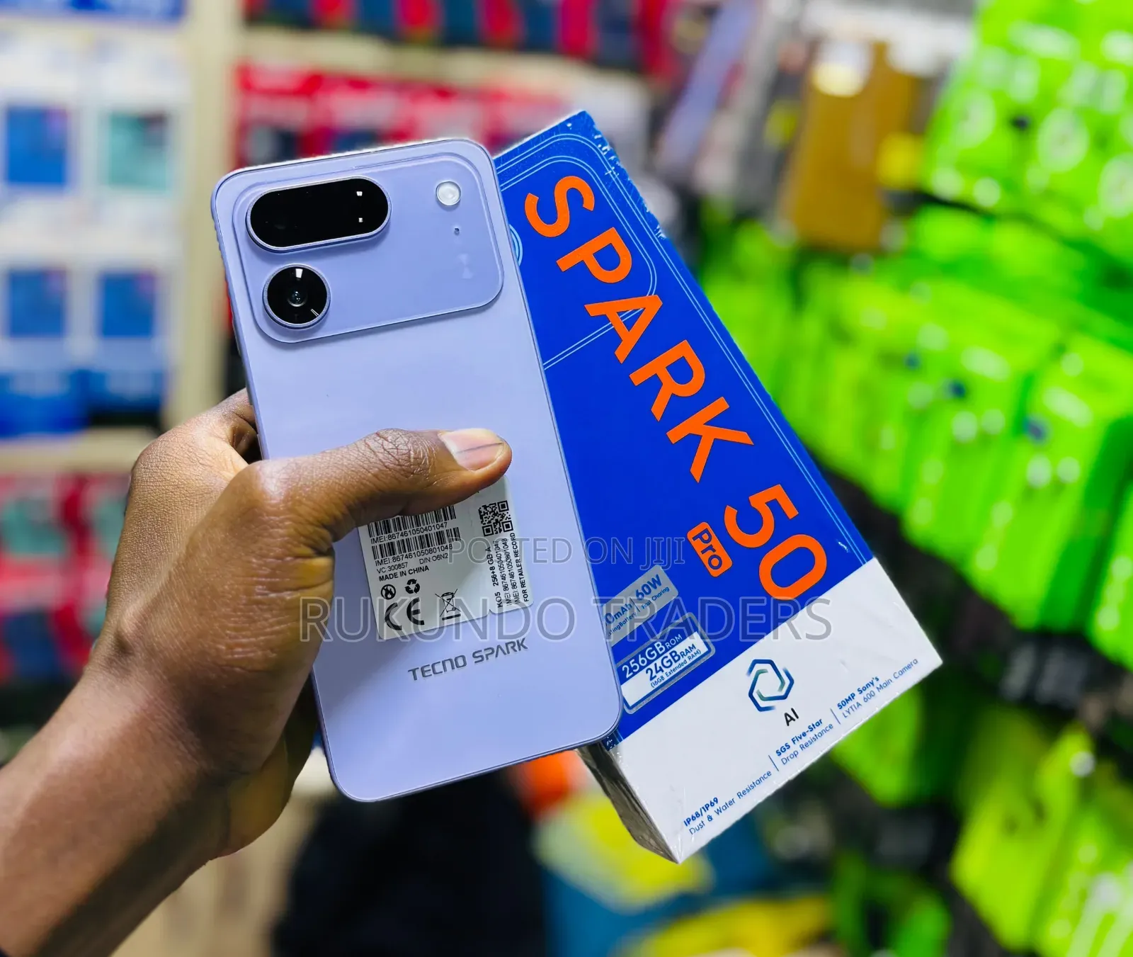 New Tecno Spark 50 Pro 256 GB Purple