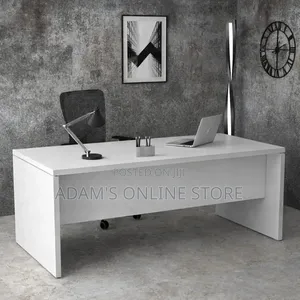 White Office Table Desk 5ft Length