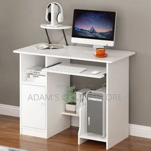 White Office Table Desk 5ft Length