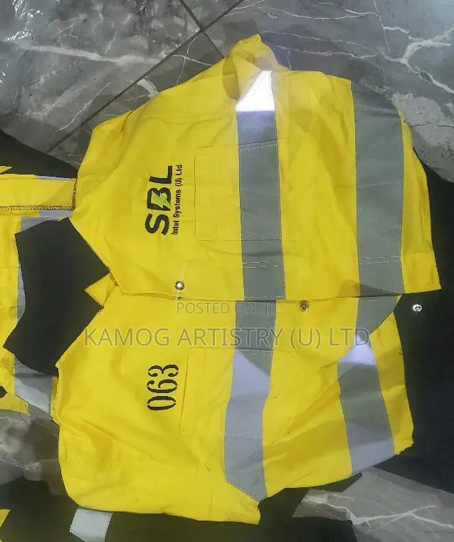 Premium Reflective Company Overalls With Logo & Staff Numbers