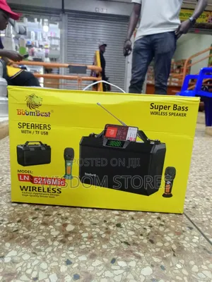 BoomBest LN-5216Mic Wireless Speaker, With Heavy-Bass