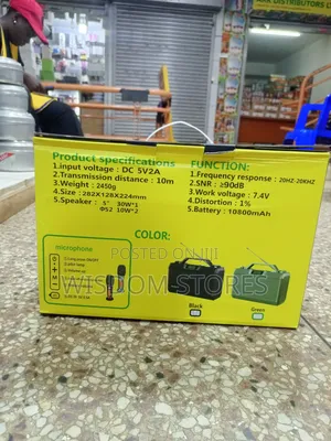 BoomBest LN-5216Mic Wireless Speaker, With Heavy-Bass