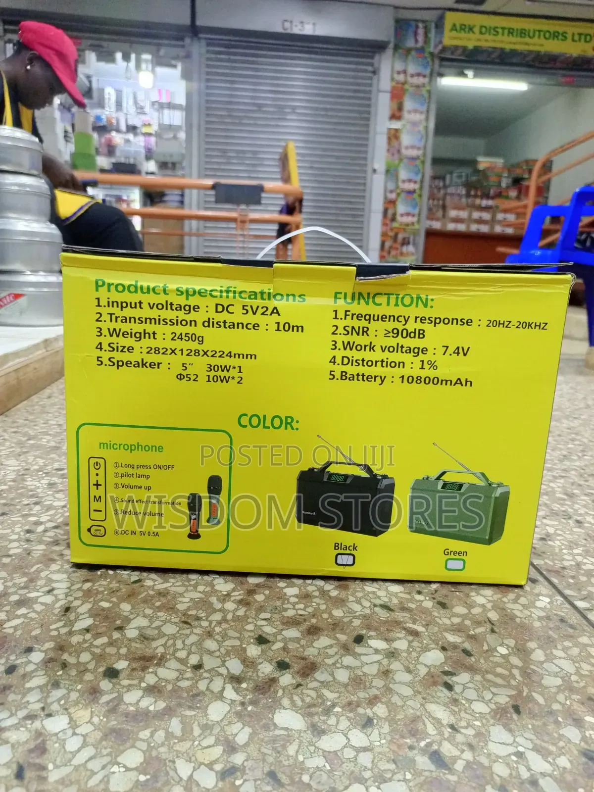 BoomBest LN-5216Mic Wireless Speaker, With Heavy-Bass