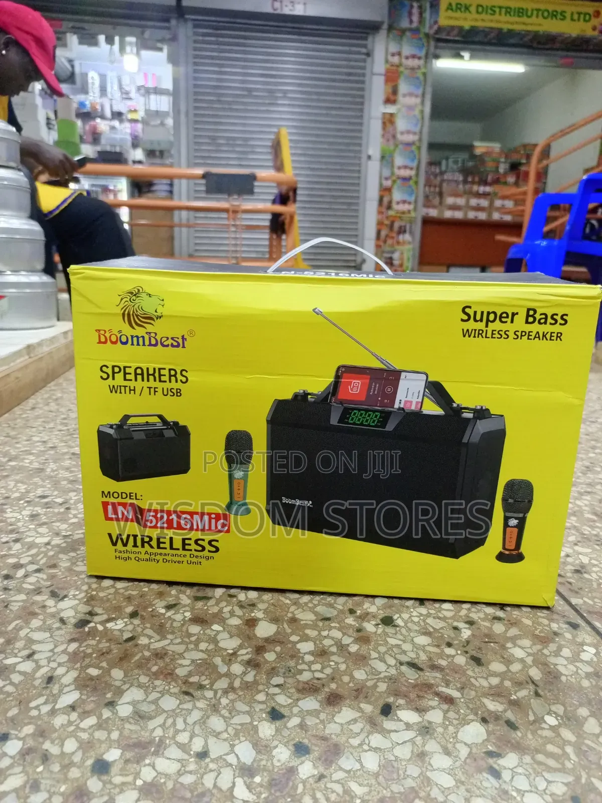 BoomBest LN-5216Mic Wireless Speaker, With Heavy-Bass
