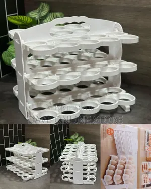 The Multi-Tier Folding Egg Storage Box