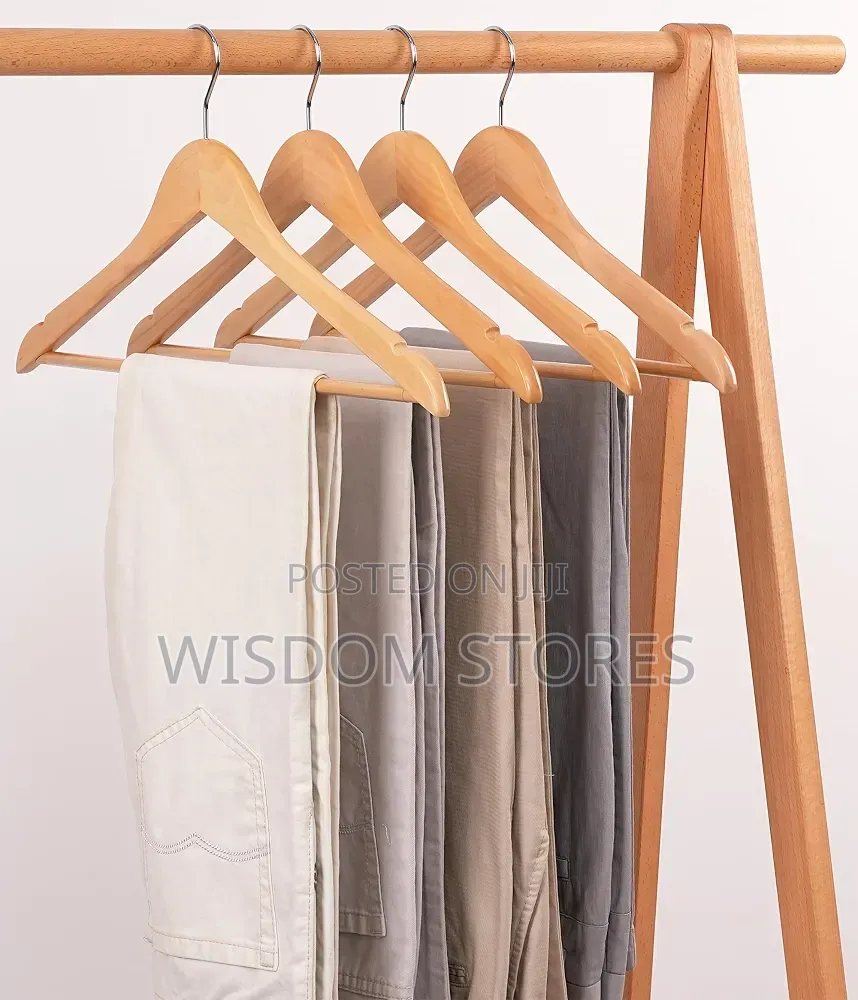 Wooden Hangers 12 Pack