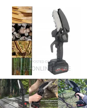 48V Portable Handheld Cordless Mini Electric Chainsaw