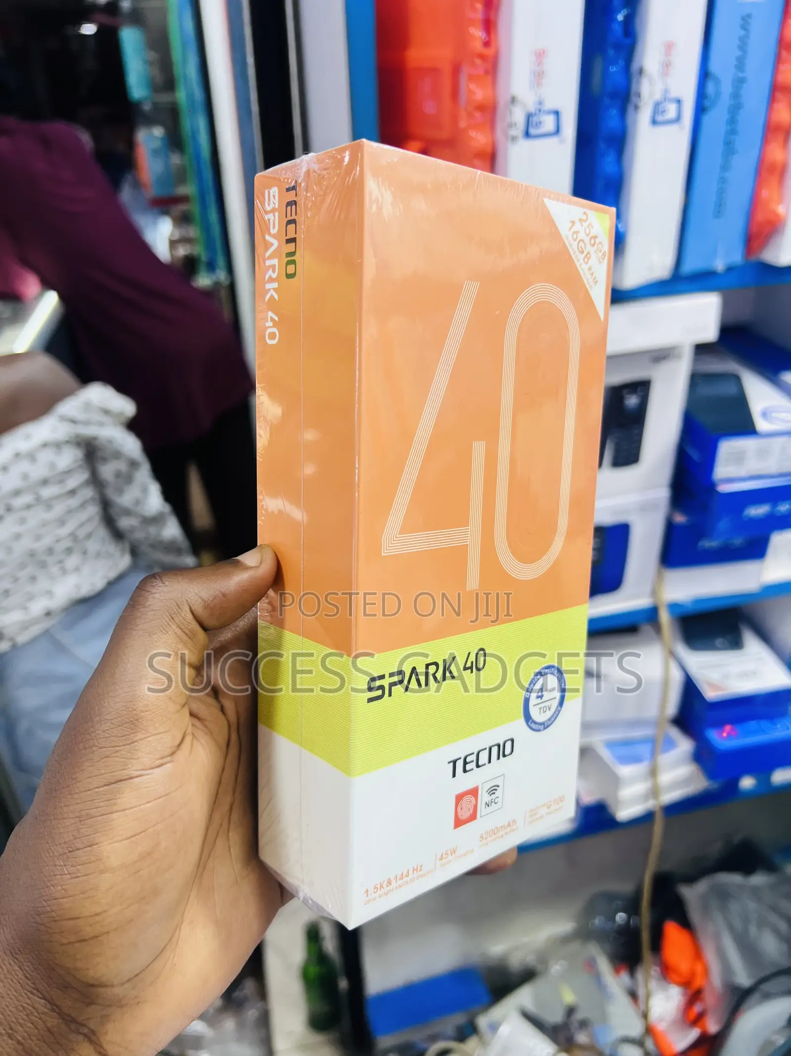New Tecno Spark 40 256 GB Black