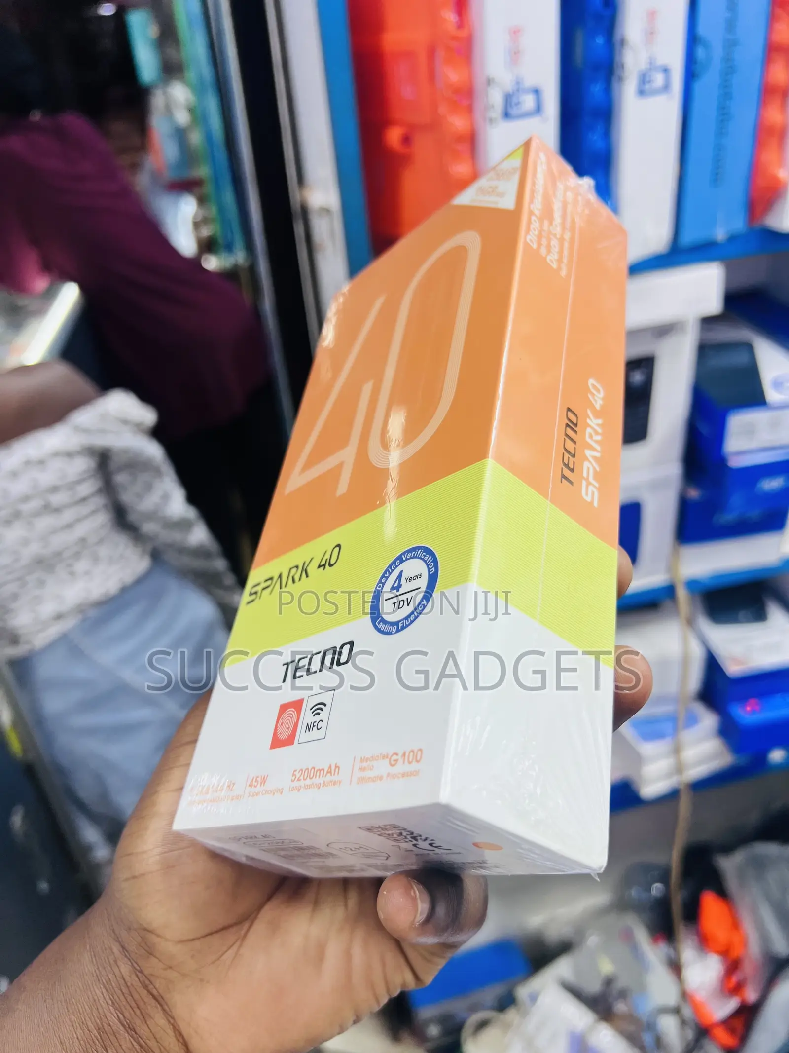 New Tecno Spark 40 256 GB Black
