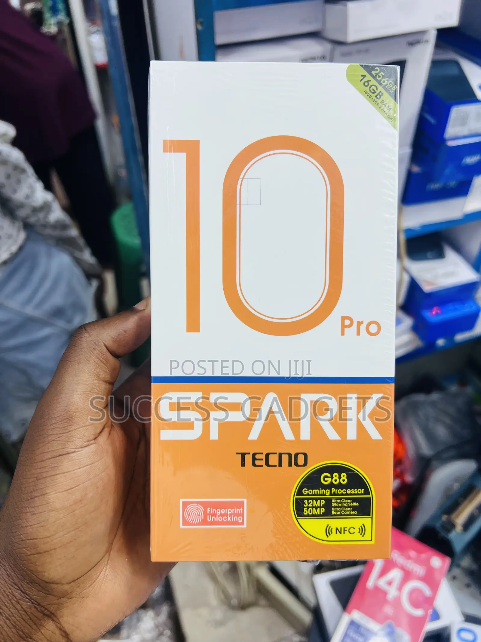 New Tecno Spark 10 Pro 256 GB Gray