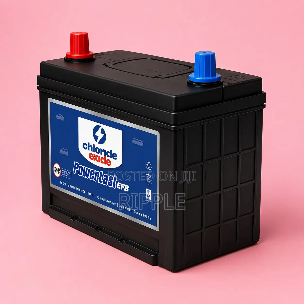 50Ah Chloride Exide PowerLast 045MF EFB 452CCA Start-Stop Battery 12V