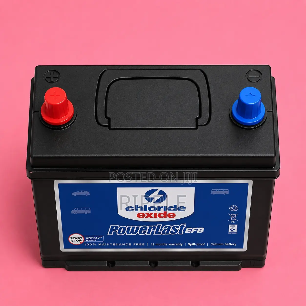 50Ah Chloride Exide PowerLast 045MF EFB 452CCA Start-Stop Battery 12V