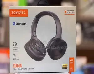 Porodo Soundtec ZUMA 2-in-1 Headphone & Speaker, With 30 Hour Playtime
