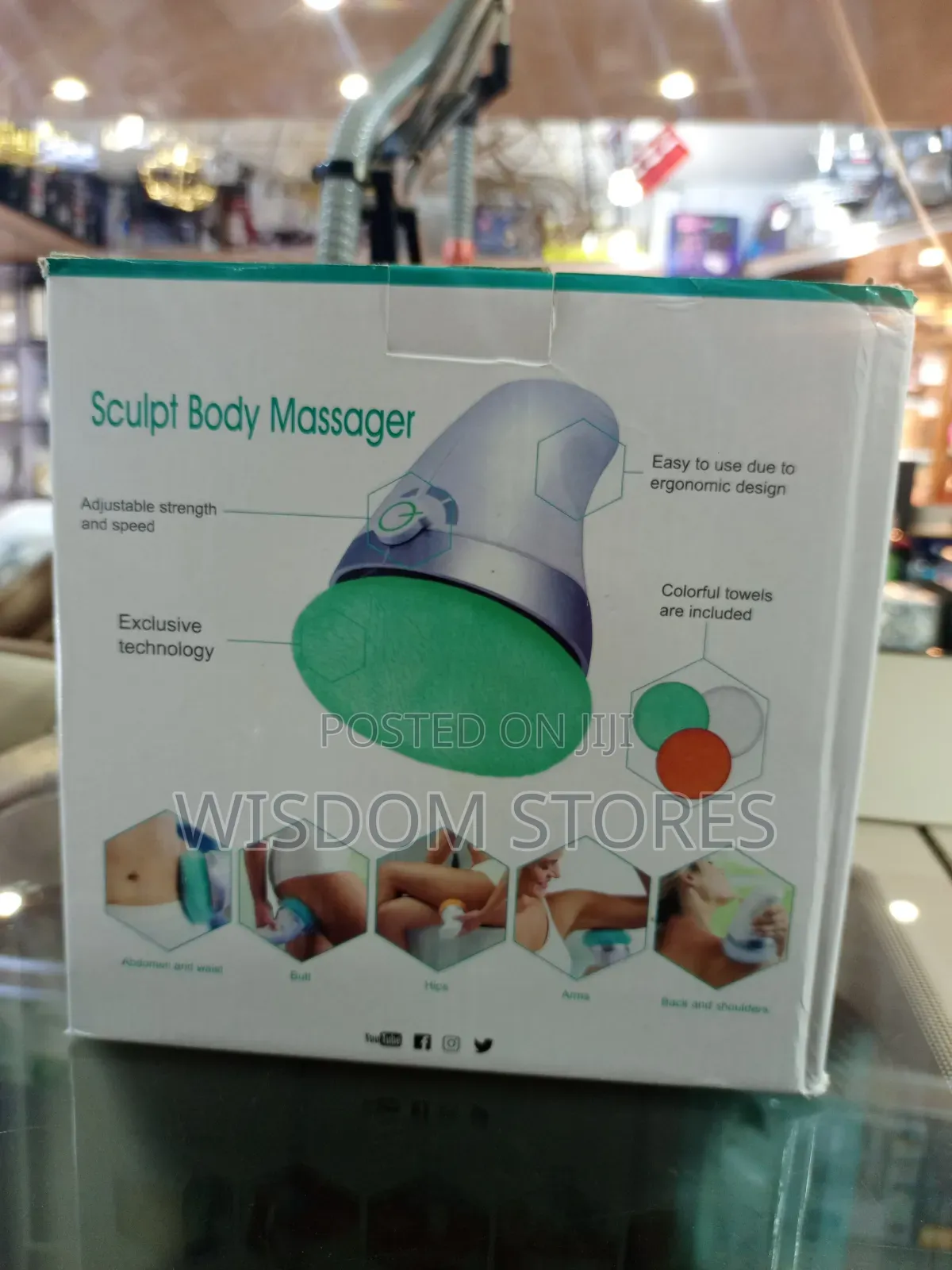 Handheld Electric Sculpt Body Massager
