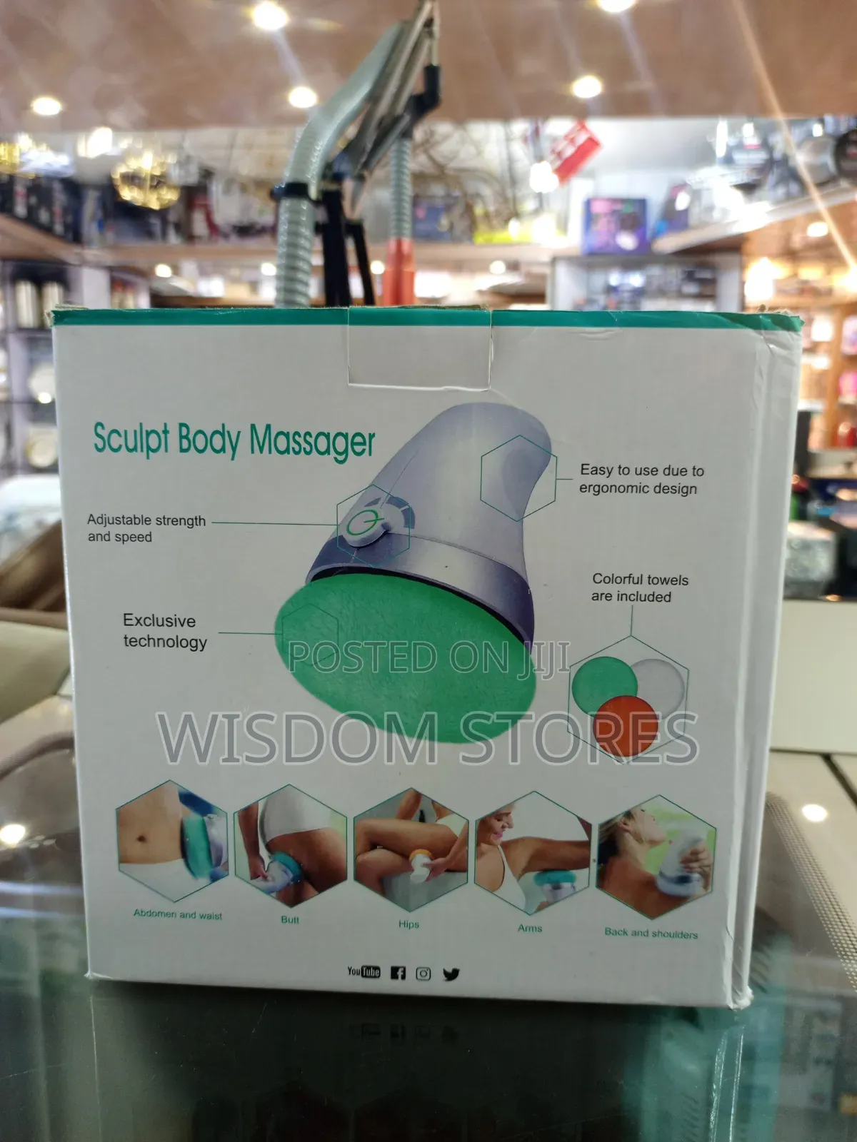 Handheld Electric Sculpt Body Massager