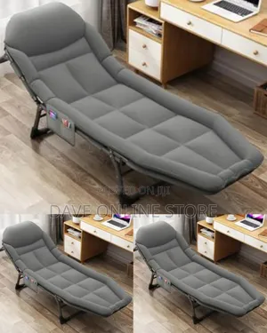 Portable, Heavy-Duty Single Folding Bed