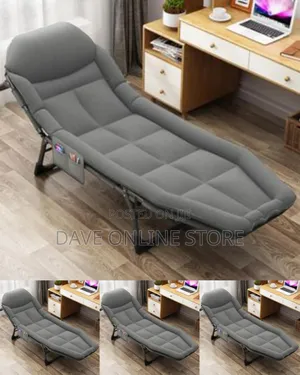 Portable, Heavy-Duty Single Folding Bed