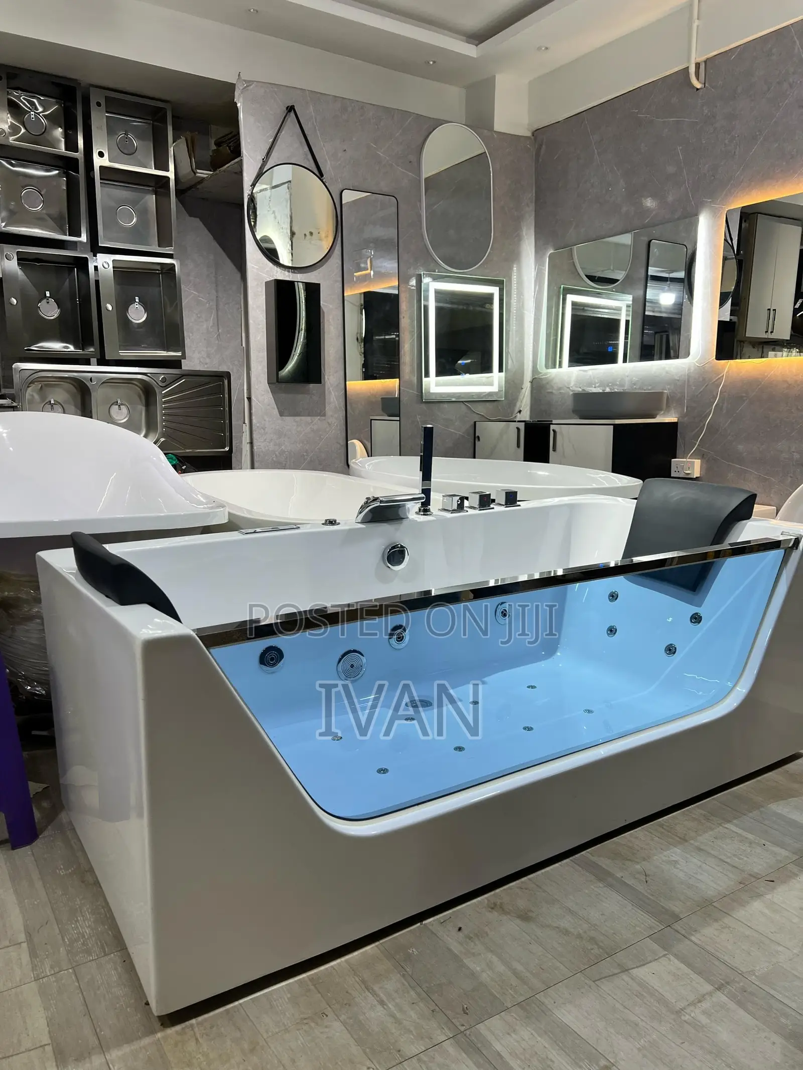 Hydrotherapy Jacuzzi Bathtub
