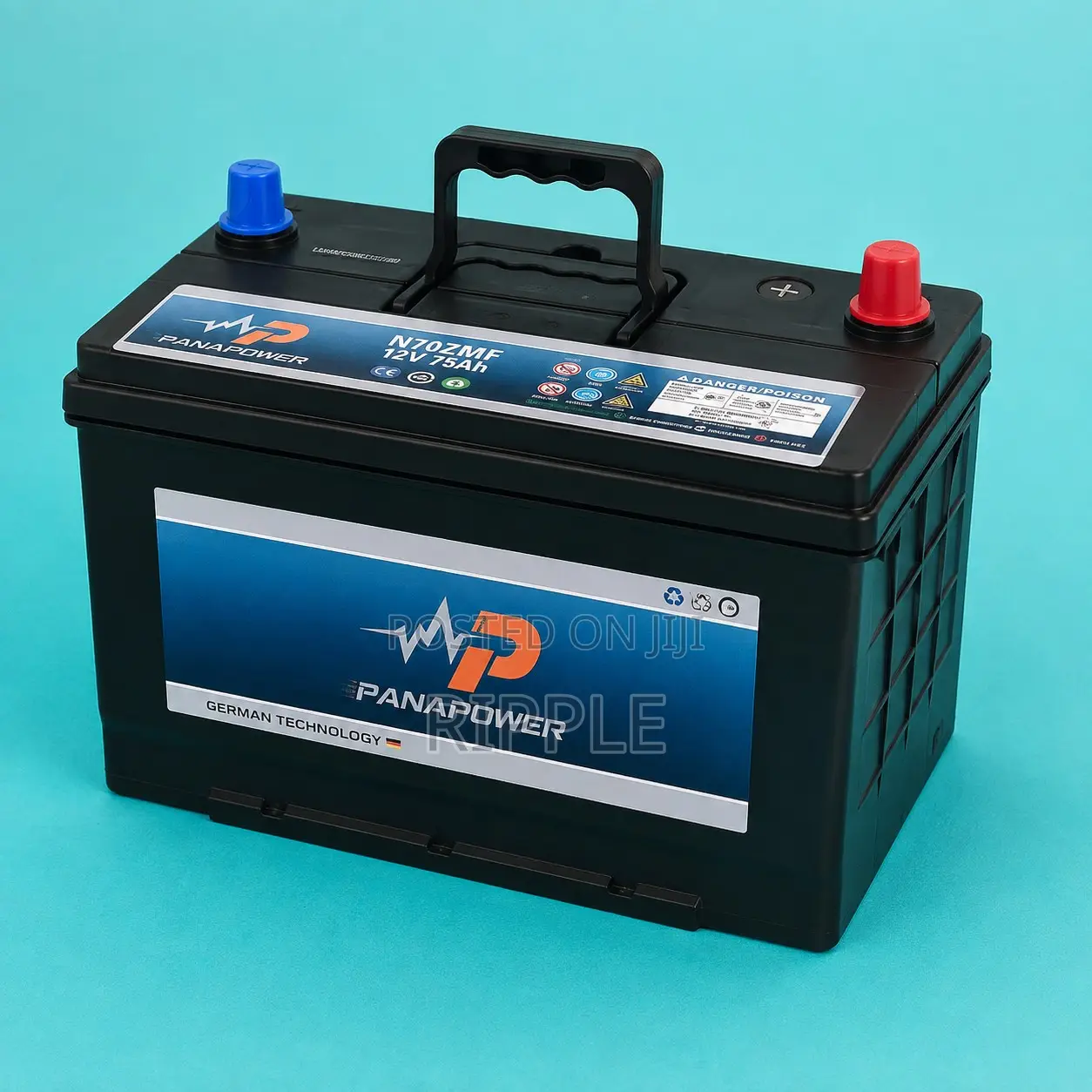 75Ah Panapower N70ZMF Maintenance Free Car Battery 12V