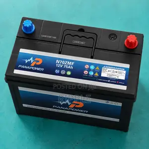 75Ah Panapower N70ZMF Maintenance Free Car Battery 12V