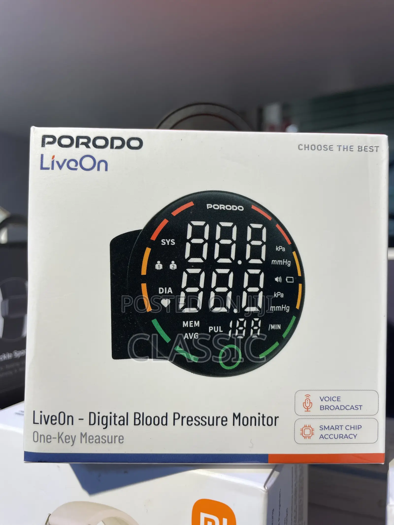 Porodo Live on Wrist Blood Pressure Monitor