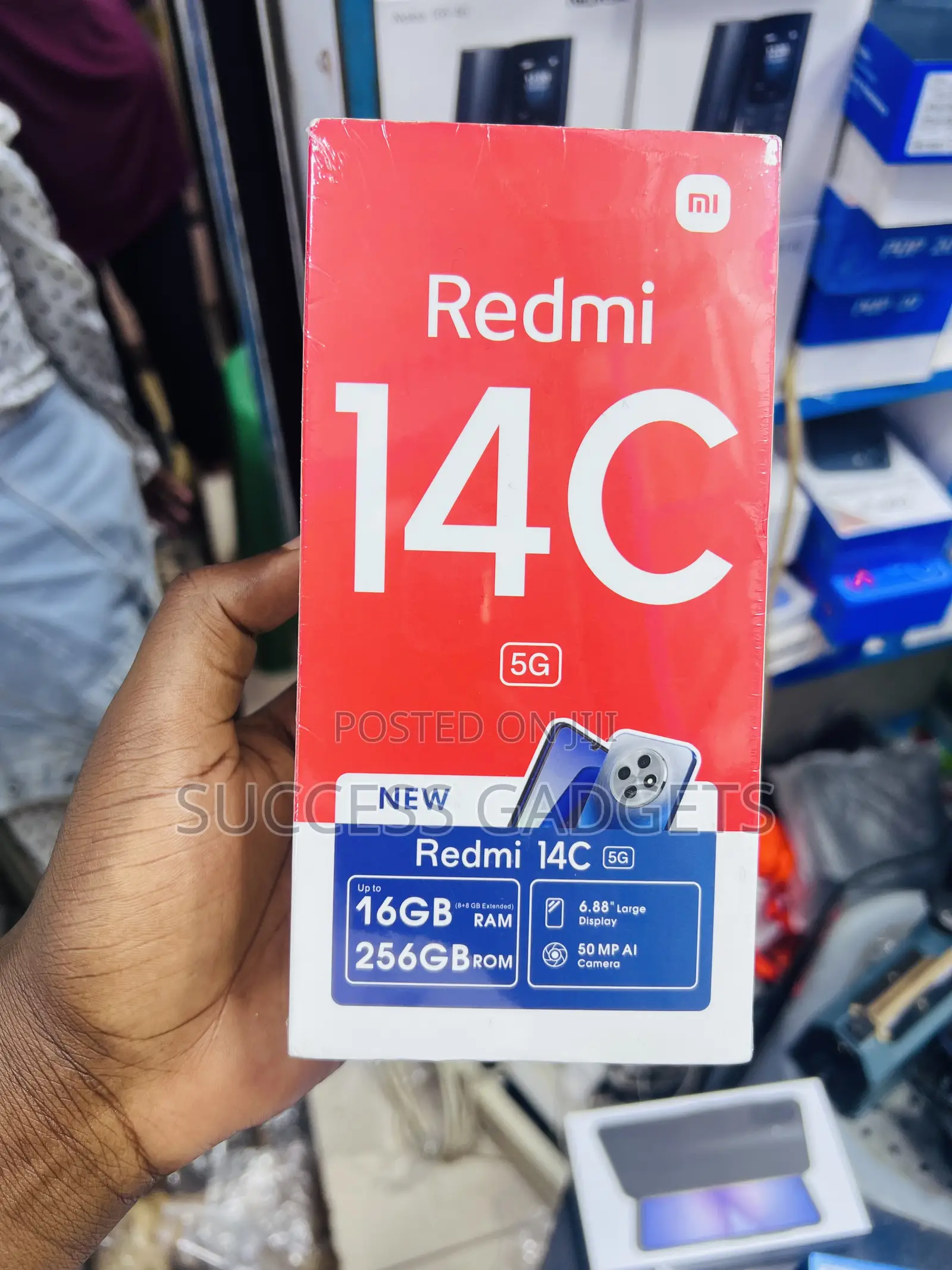 New Xiaomi Redmi 14C 256 GB Black