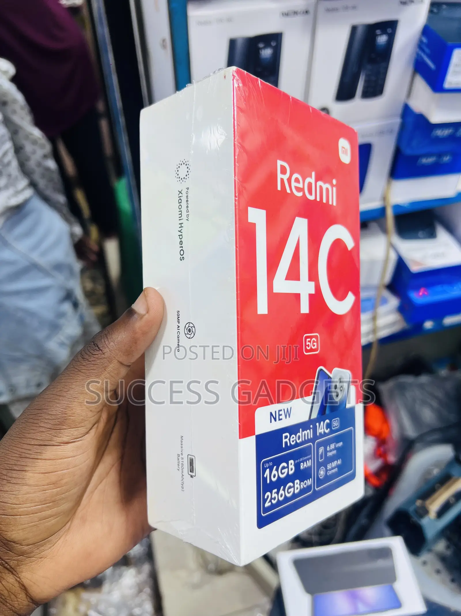 New Xiaomi Redmi 14C 256 GB Black
