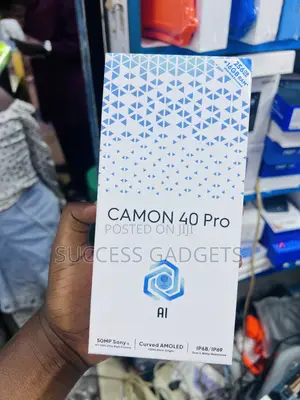 New Tecno Camon 40 Pro 5G 256 GB Silver