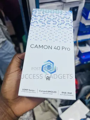 New Tecno Camon 40 Pro 5G 256 GB Silver
