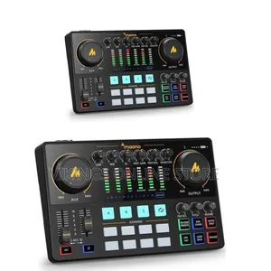 MAONO PD400X Audio Interface, MaonoCaster 10-Channel Podcast Mixer