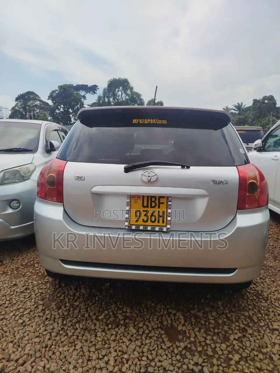 Toyota Corolla RunX 2006 Silver