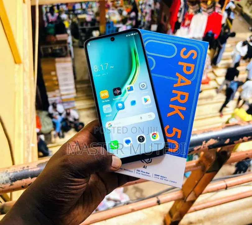 New Tecno Spark 50 Pro 256 GB Blue
