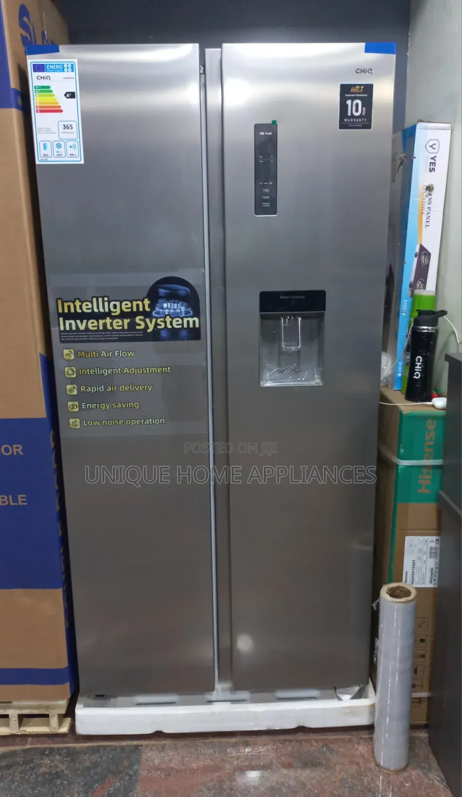 Side by Side Refrigerator 560L