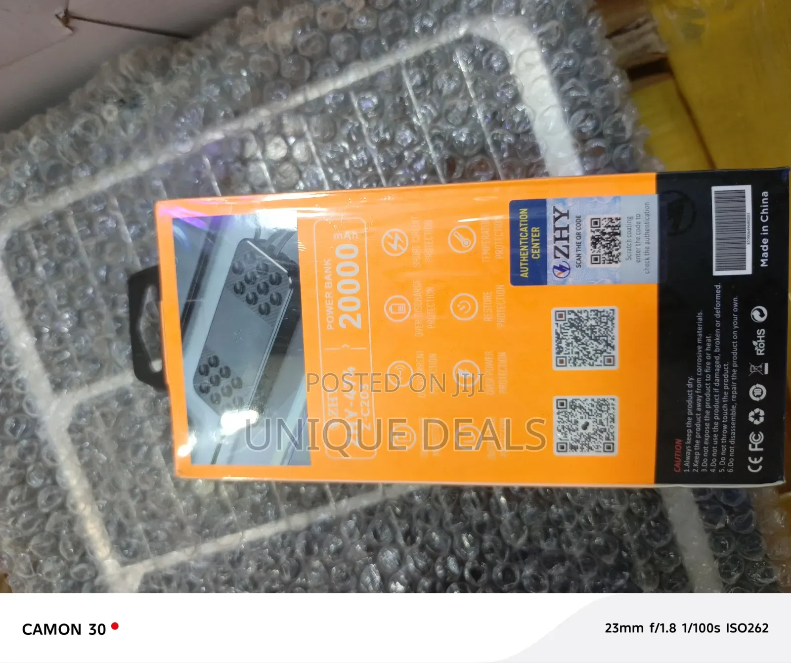 ZHY-474 20,000mAh Power Bank