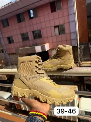 Original Style Khaki Outdoor Boots – Hiking & Trail Shoes