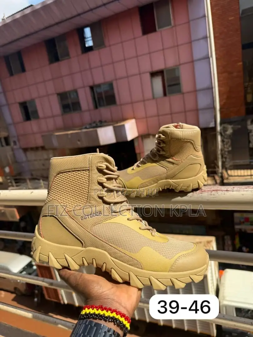 Original Style Khaki Outdoor Boots – Hiking & Trail Shoes