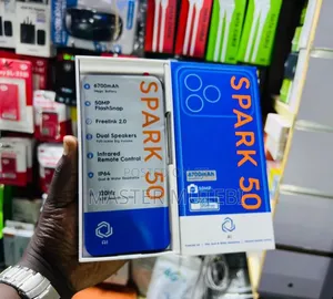 New Tecno Spark 50 128 GB Purple