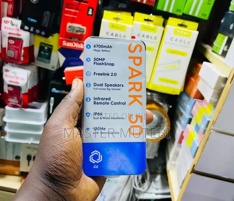 New Tecno Spark 50 128 GB Purple