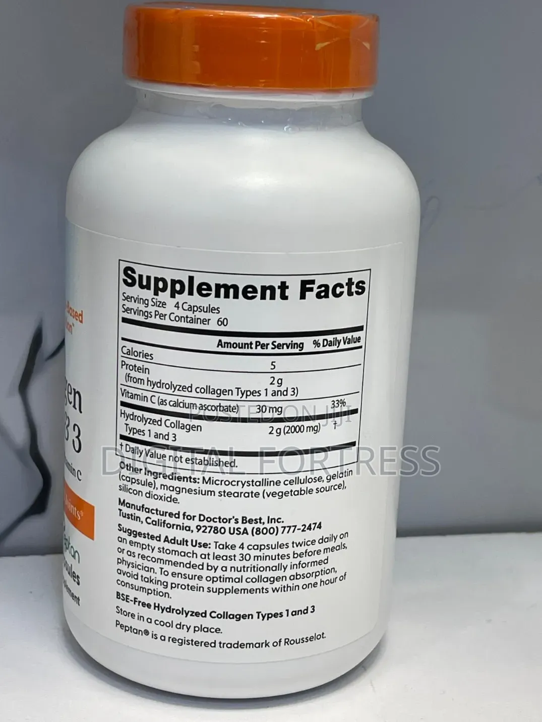Doctors Best Collagen With Vitamin C