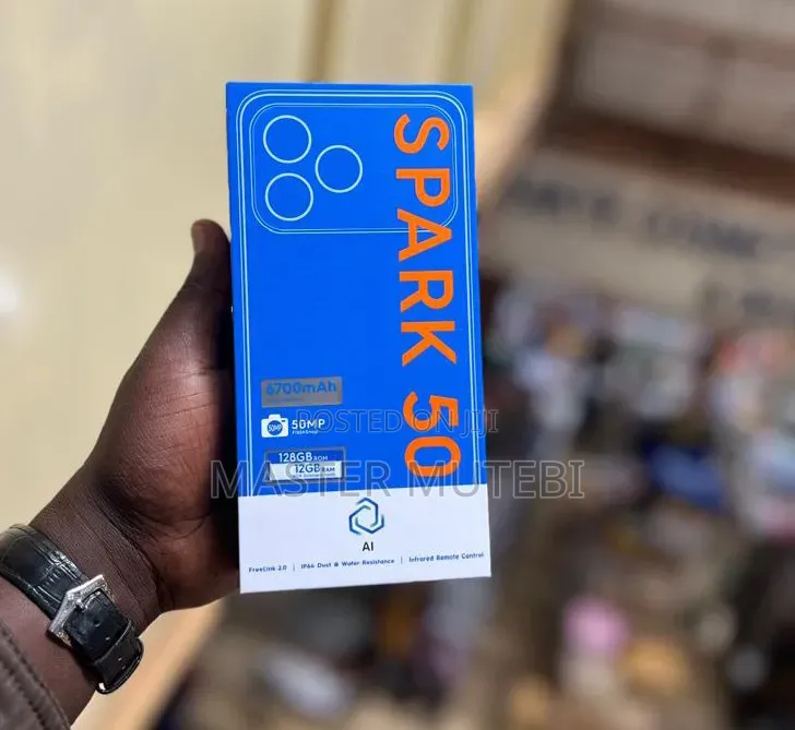 New Tecno Spark 50 128 GB Purple