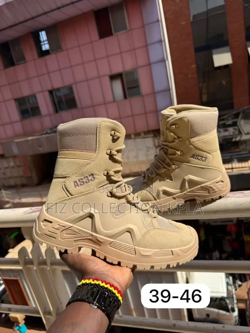 Original AS33 Khaki Tactical Desert Combat Boots