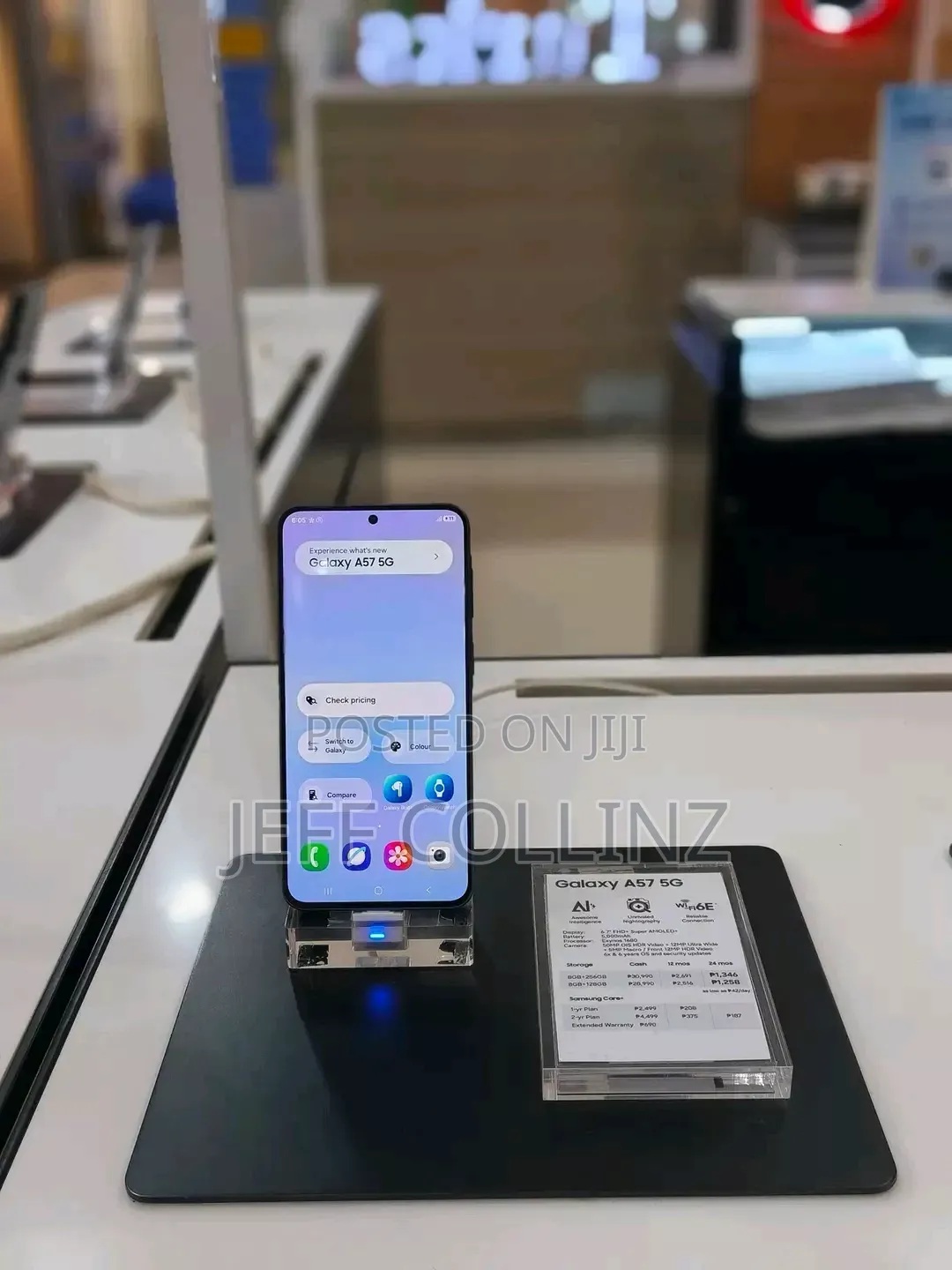 New Samsung Galaxy A57 256 GB Blue