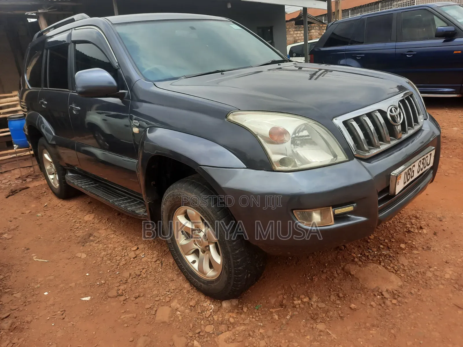 Toyota Land Cruiser Prado 2007 Gray