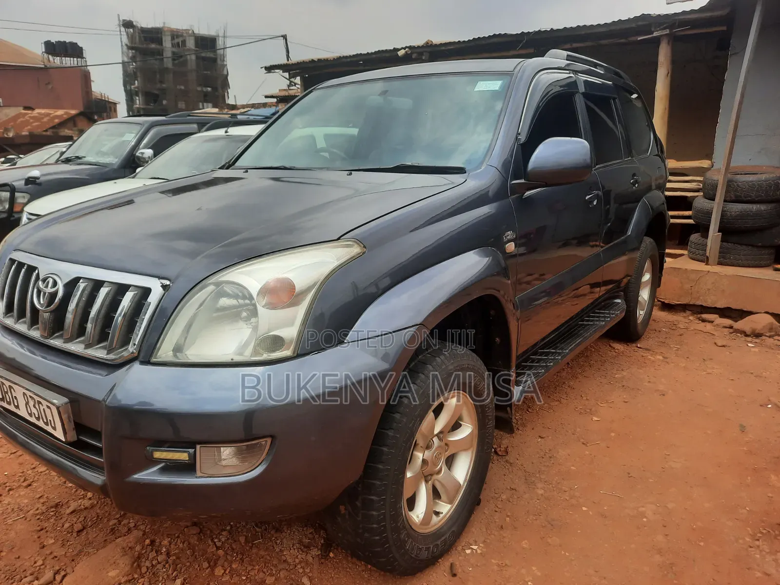 Toyota Land Cruiser Prado 2007 Gray