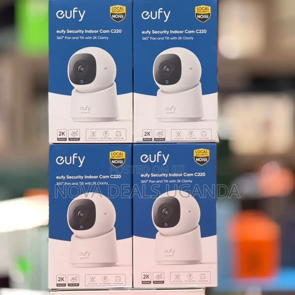 Eufy Security Indoor Cam C220, 2K Resolution Security Camera