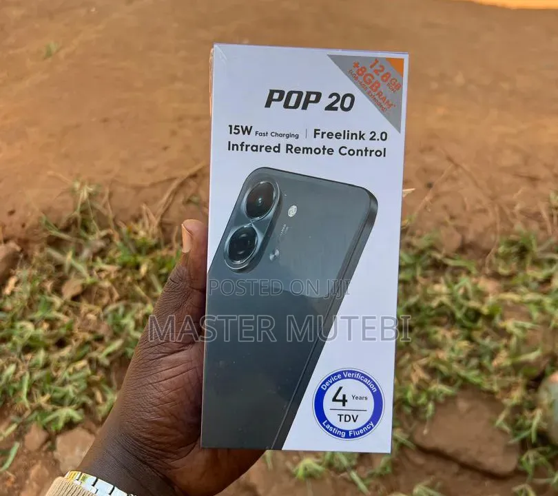 New Tecno Pop 20 128 GB Purple