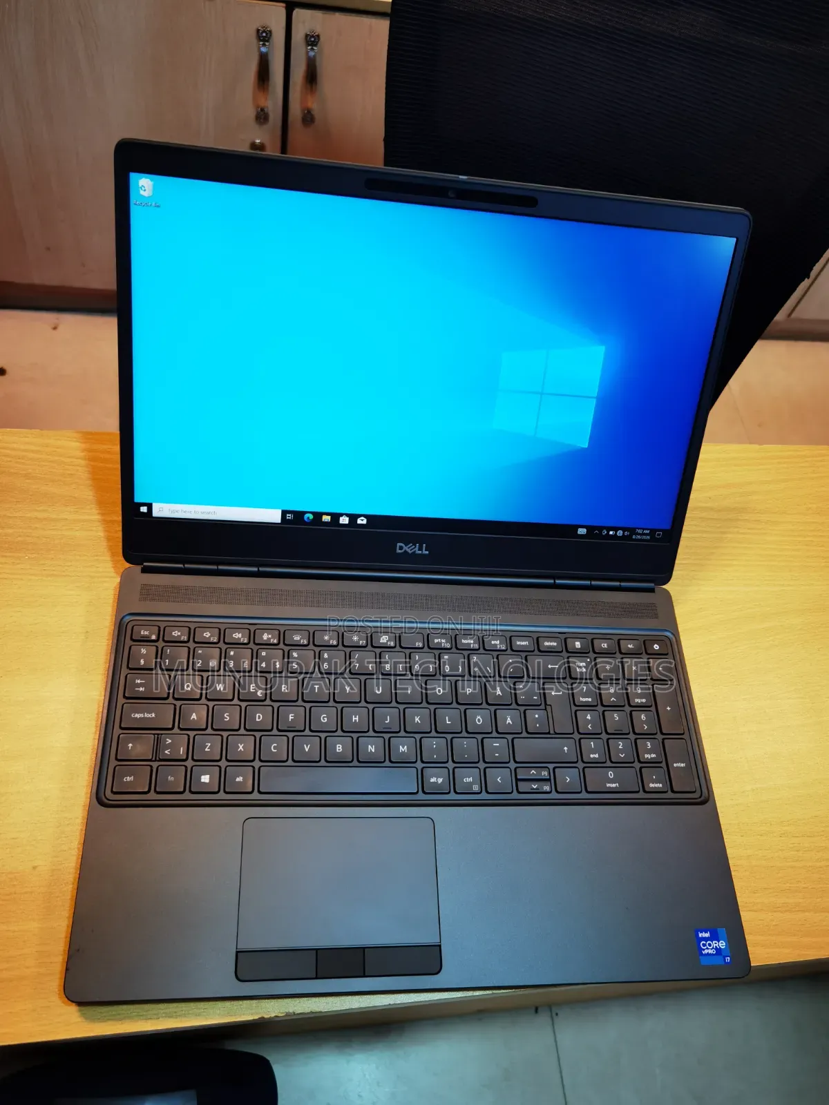 Laptop Dell Precision 7560 16GB Intel Core i7 SSD 512GB